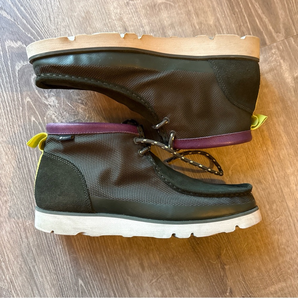 Clarks Wallabee 2.0 Gore-Tex GTX  Mens Green Suede Chukkas Boots Size 11